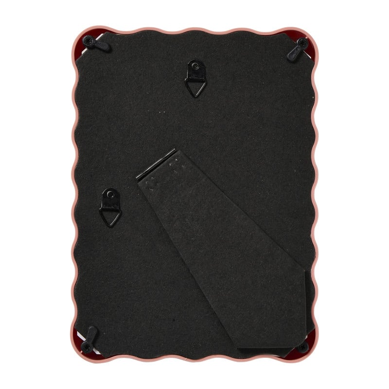 Fotolijst golf - roze - 13x18 cm 