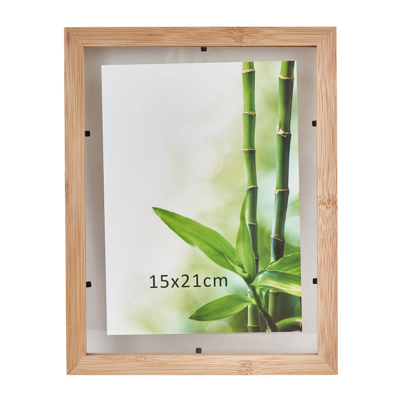 Fotolijst bamboe - 21x27 cm