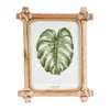 Fotolijst met rotan frame - 13x18 cm