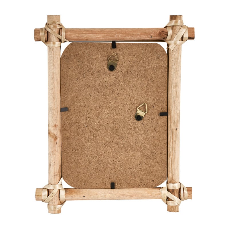 Fotolijst met rotan frame - 13x18 cm