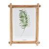 Fotolijst met rotan frame - 21x30 cm