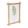 Fotolijst met rotan frame - 21x30 cm