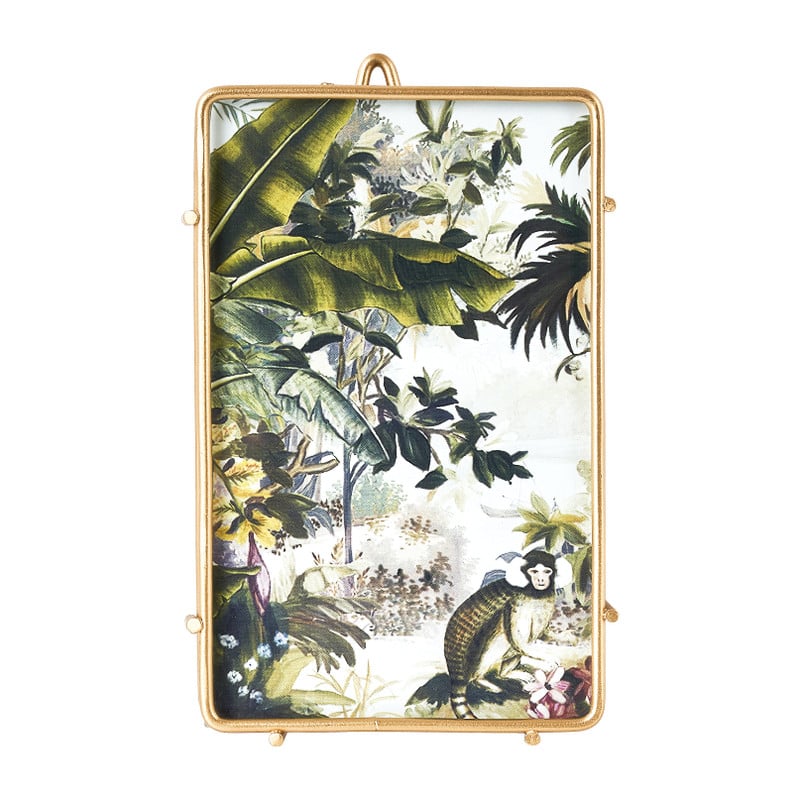 Fotolijst jungle - goud - 9x13 cm