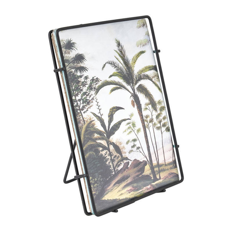 Fotolijst jungle - zwart - 13x18 cm 