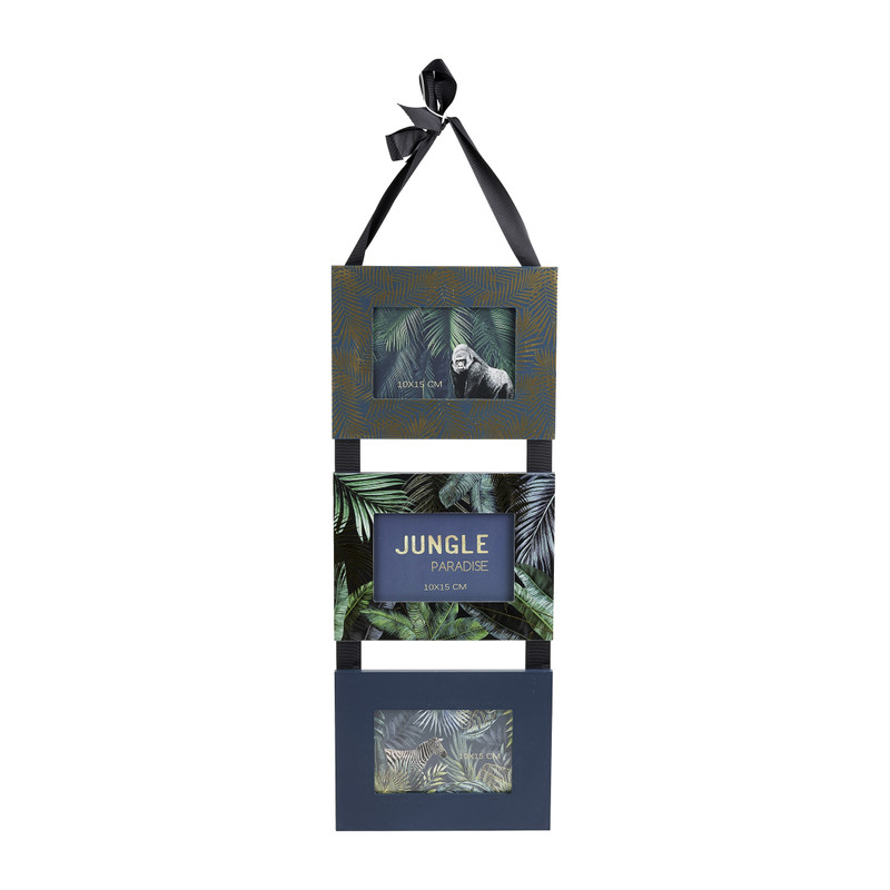 Fotolijst jungle 3-delig - 22x58 cm 