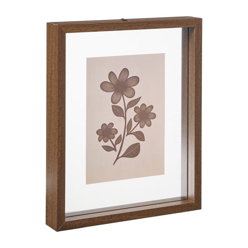 Fotolijst hout - bruin - 13x18 cm 