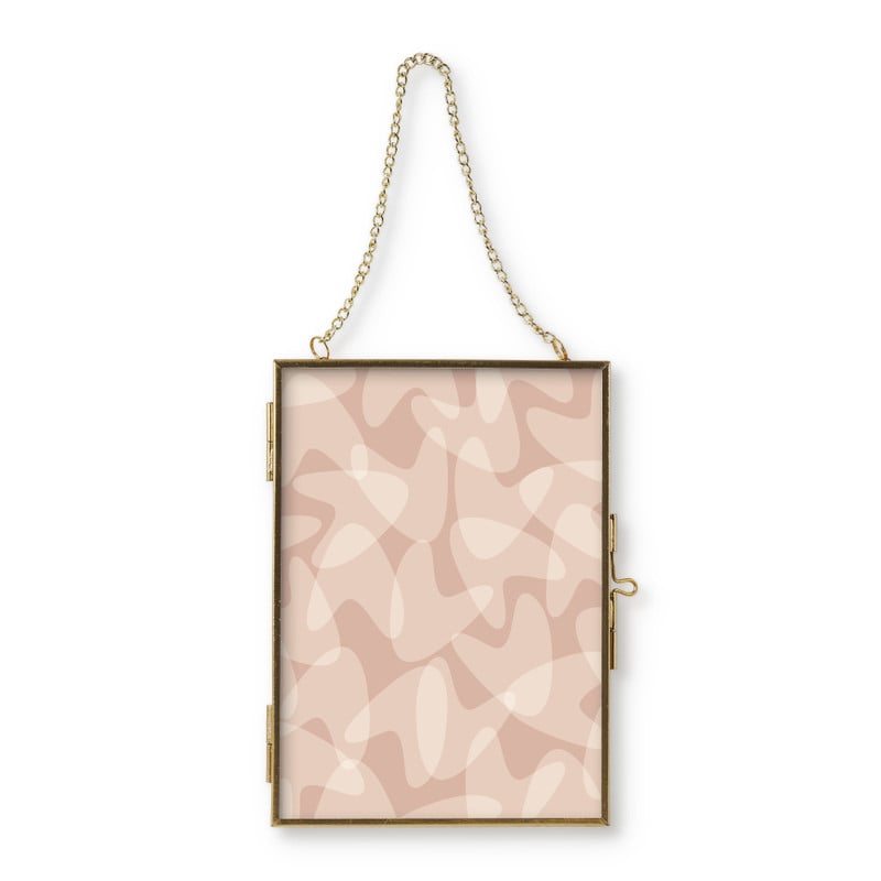 Fotolijst aan ketting - goud - 13x18 cm