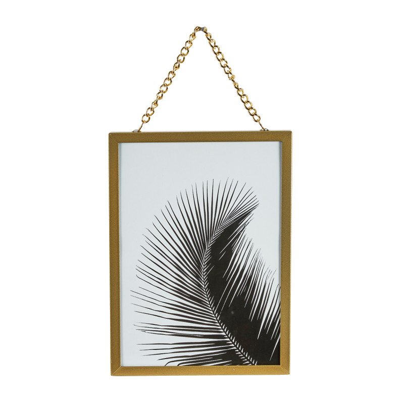 Fotolijstje aan ketting - goud - 13x18 cm