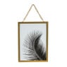 Fotolijstje aan ketting - goud - 13x18 cm