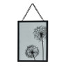 Fotolijstje aan ketting - zwart - 13x18 cm