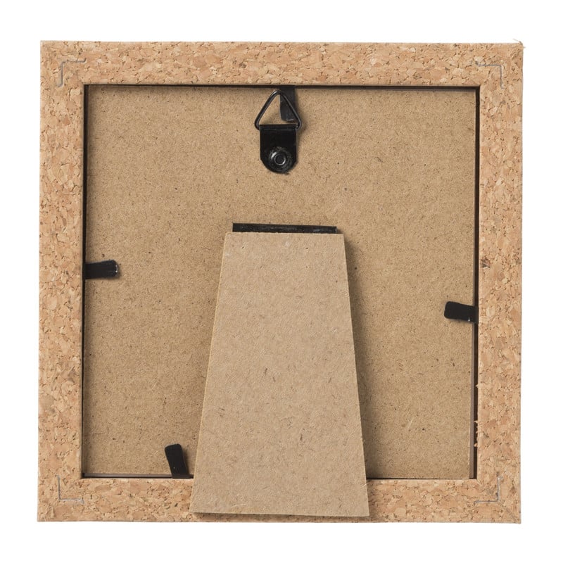 Fotolijst kurk - 10x10 cm 