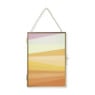 Fotolijst aan ketting staand - goud - 21x30 cm