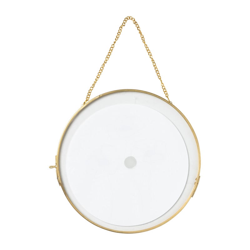 Fotolijst rond - goud- ⌀20 cm