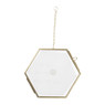 Fotolijst hexagon – goud - 13x15cm