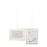 Fotolijst met ketting - 20x15x1 cm - goudkleurig