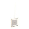 Fotolijst met ketting - 15x20x1 cm - goudkleurig