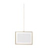 Fotolijst met ketting - 15x20x1 cm - goudkleurig