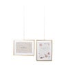 Fotolijst met ketting - 15x20x1 cm - goudkleurig