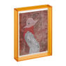 Acryl fotolijst klein - oranje - 10x15 cm