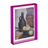 Acryl fotolijst groot - roze - 15x20 cm