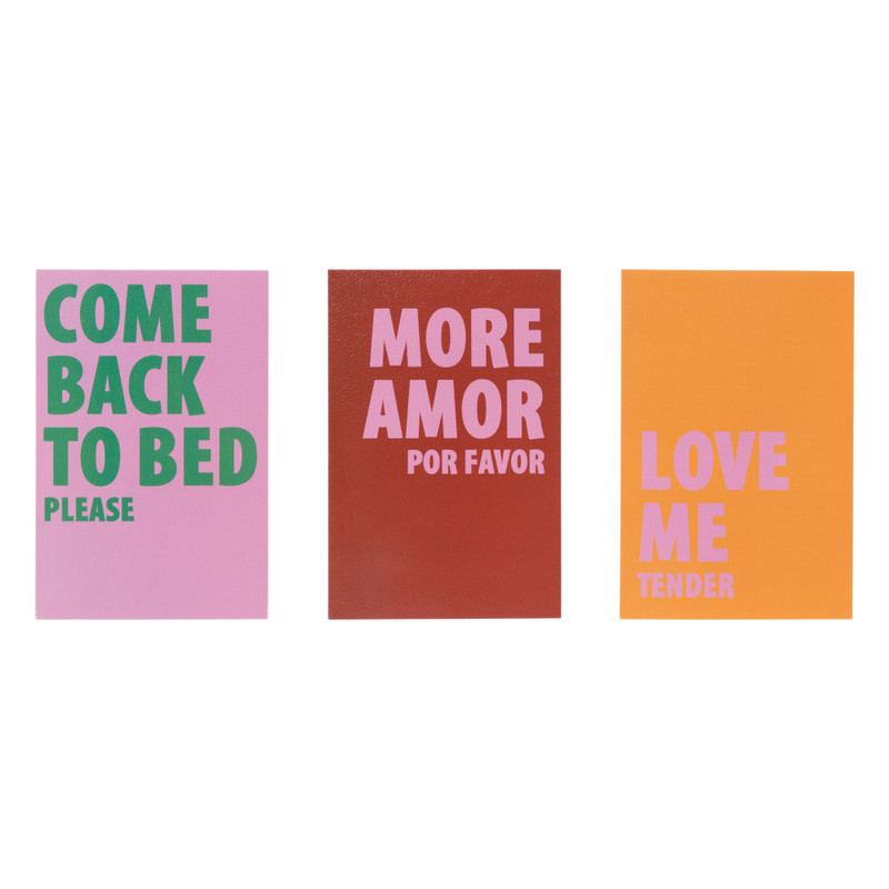 Posters quotes - set van 3 - 10x15 cm