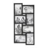 Collagelijst voor 8 foto’s – zwart - 56x28 cm