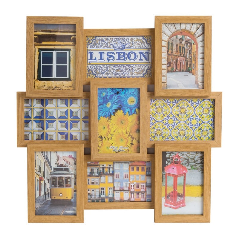Collagelijst Lisbon - 9 foto's - bruin