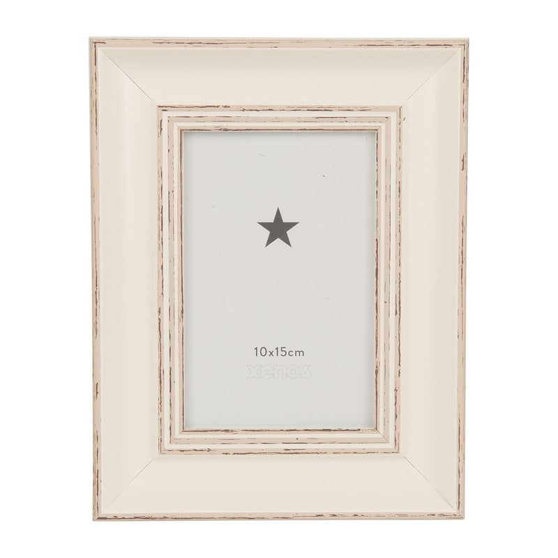 Fotolijst antic white - 10x15 cm