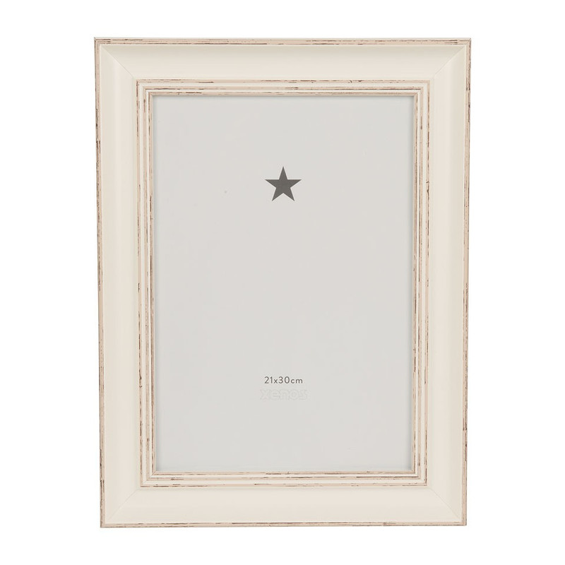 Fotolijst antic white - 21x30 cm