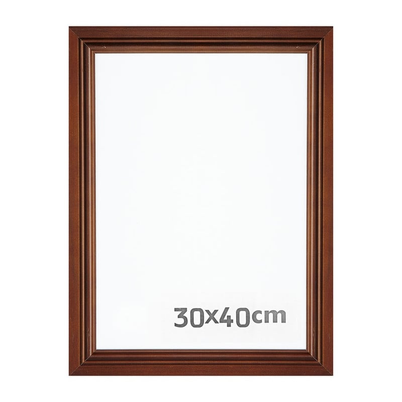 Fotolijst nieuw profiel - 30x40 cm - bruin