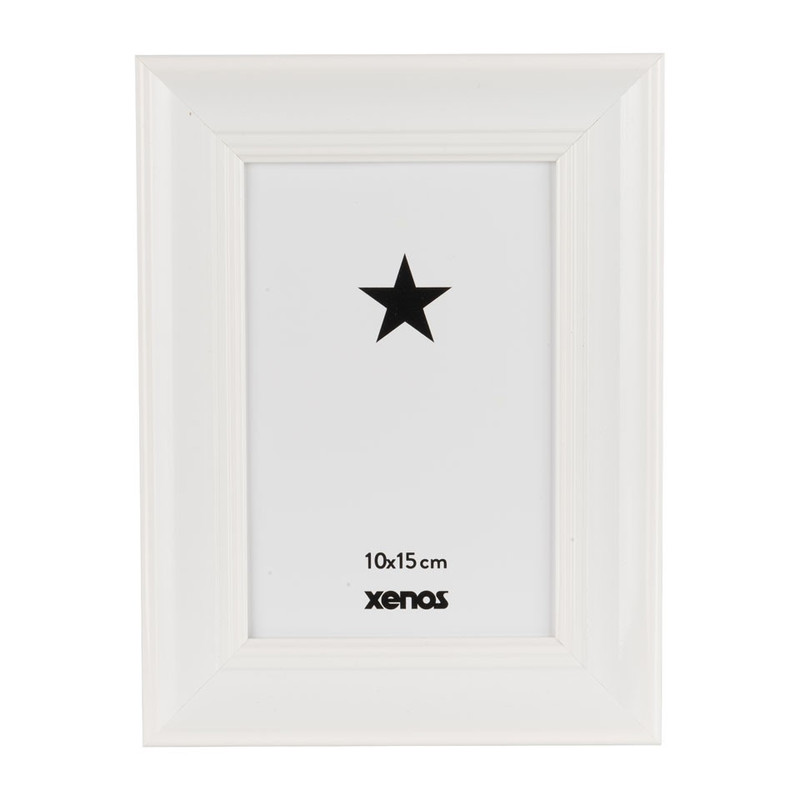 Fotolijst glossy - 10x15 cm - wit