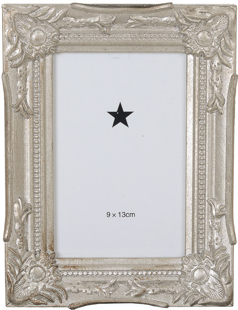 Fotolijst klassiek - zwart - 9x13 cm