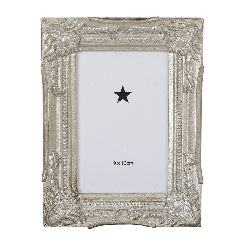 Fotolijst klassiek - 9x13 cm - zilverkleurig
