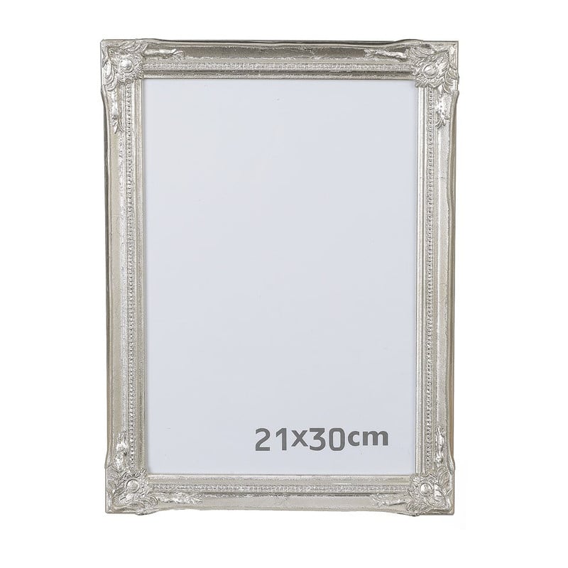 Fotolijst klassiek - 21x30 cm - zilverkleurig