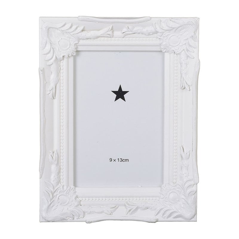 Fotolijst klassiek - 9x13 cm - wit