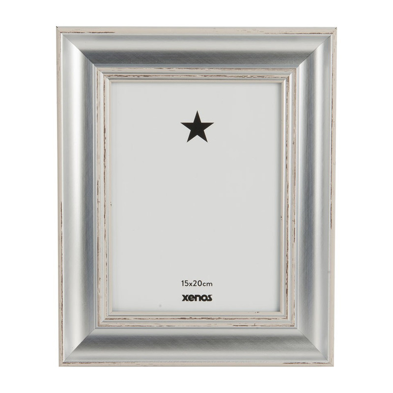 Fotolijst glossy - 15x20 cm - zilver