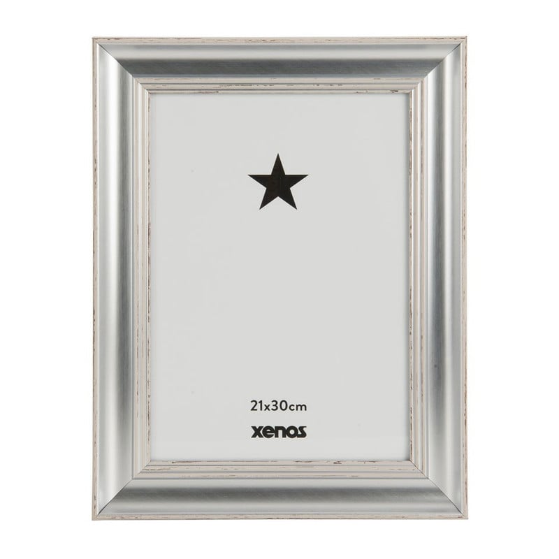 Fotolijst glossy - 21x30 cm - zilver