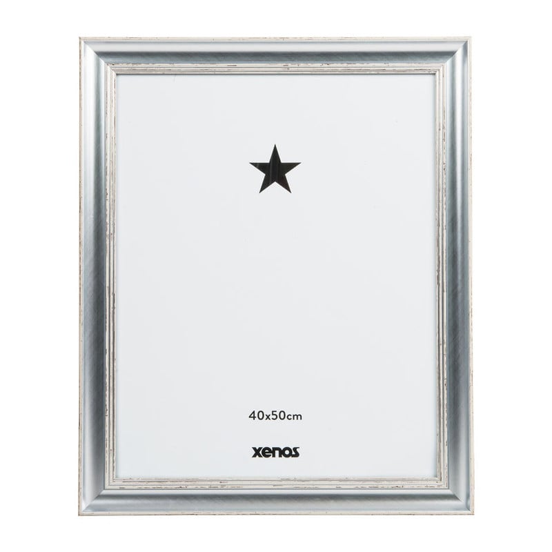 Fotolijst glossy - 40x50 cm - zilver