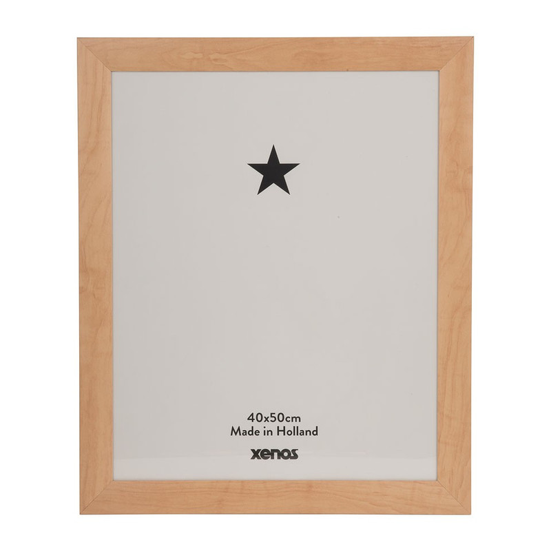 Fotolijst MDF breed - 40x50 cm - lichtbruin