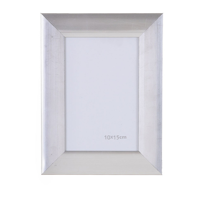 Fotolijst aluminium look - 10x15 cm