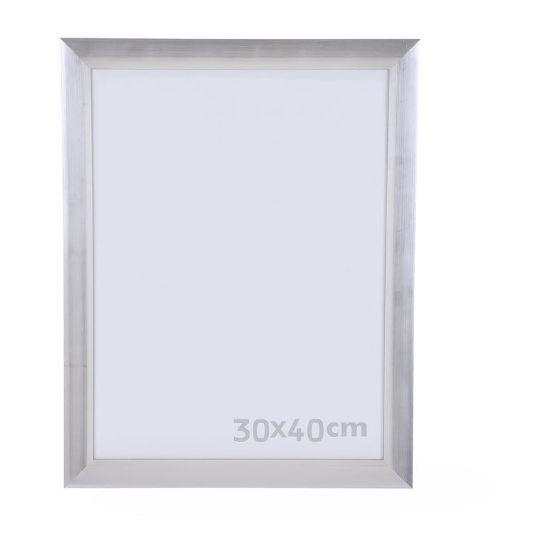 Fotolijst aluminium look - 30x40 cm