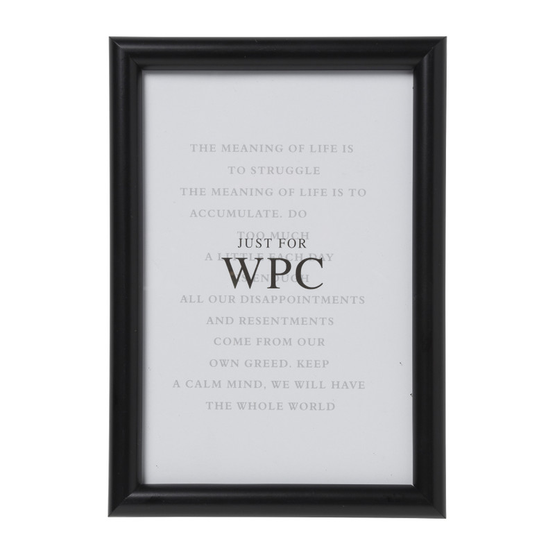 Fotolijst WPC - zwart - 10x15 cm