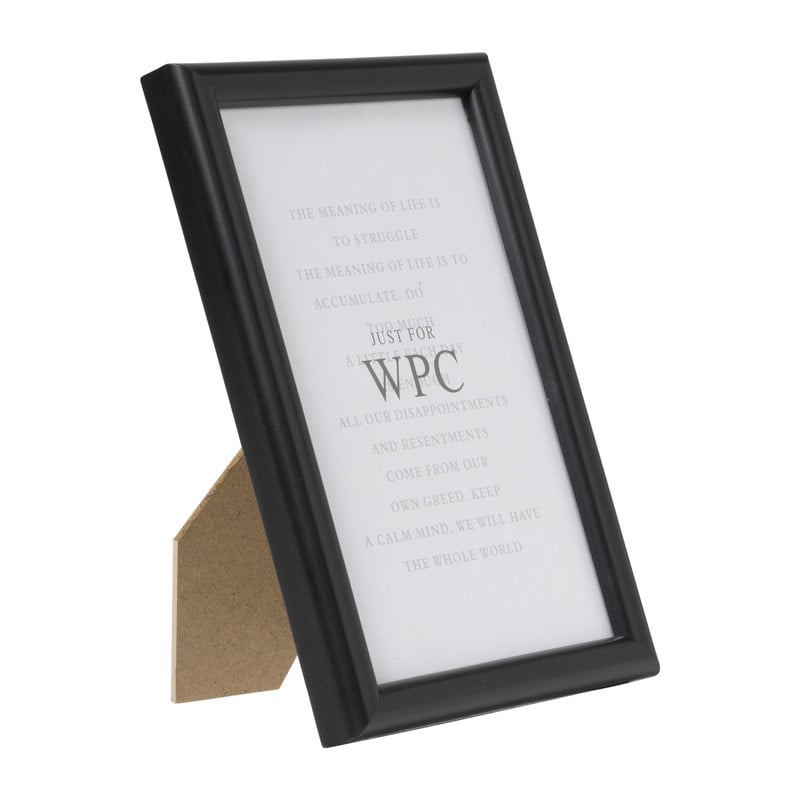 Fotolijst WPC - zwart - 10x15 cm
