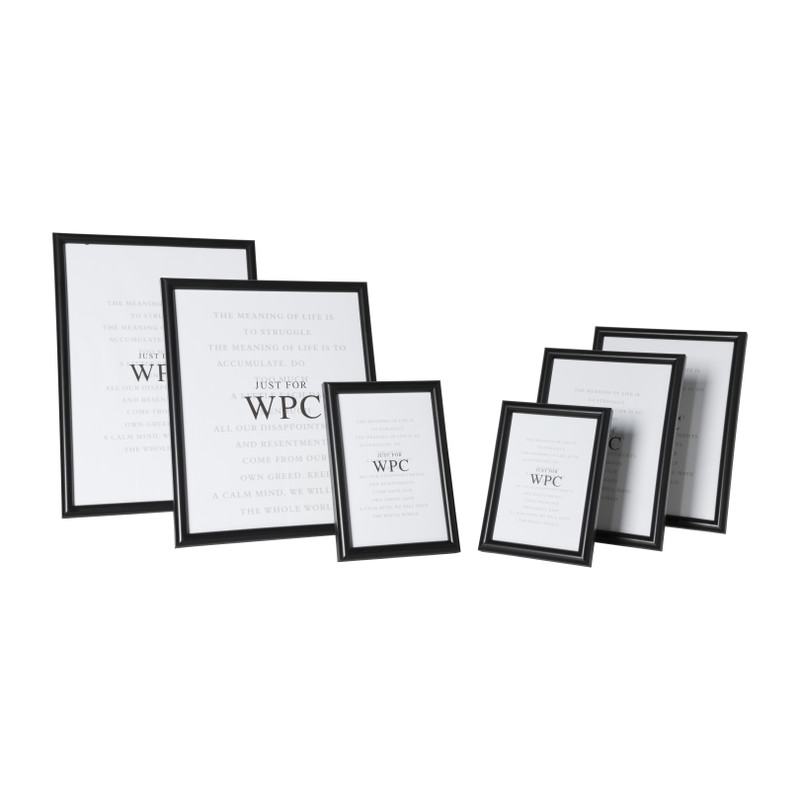 Fotolijst WPC - zwart - 10x15 cm