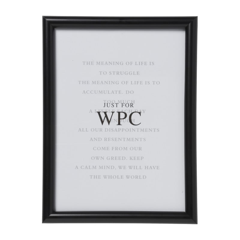 Fotolijst WPC - zwart - 13x18 cm