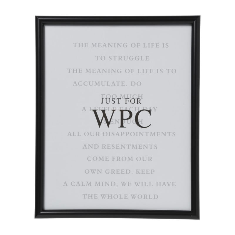 Fotolijst WPC - zwart - 20x25 cm