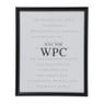 Fotolijst WPC - zwart - 20x25 cm