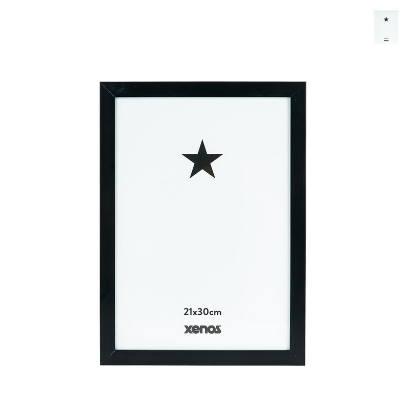 Fotolijst pop zwart/wit - 21x30 cm - diverse varianten