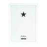 Fotolijst pop zwart/wit - 21x30 cm - diverse varianten