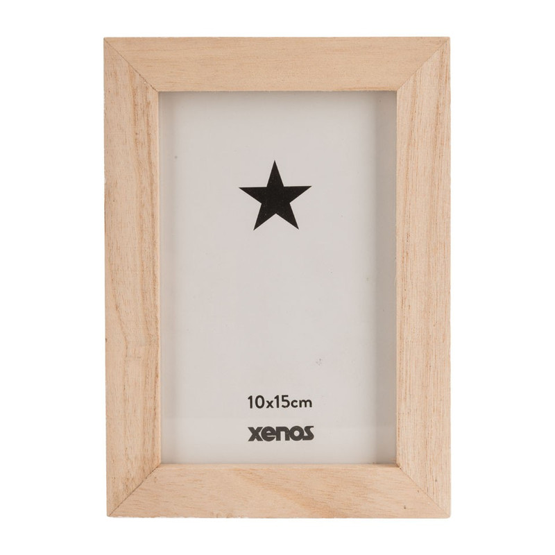 Fotolijst hout met diprand - 10x15 cm